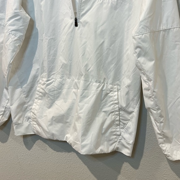 Oklahoma State Cowboys White Jacket Mens M Nike Storm Fit 1/4 Zipper - Picture 10 of 13